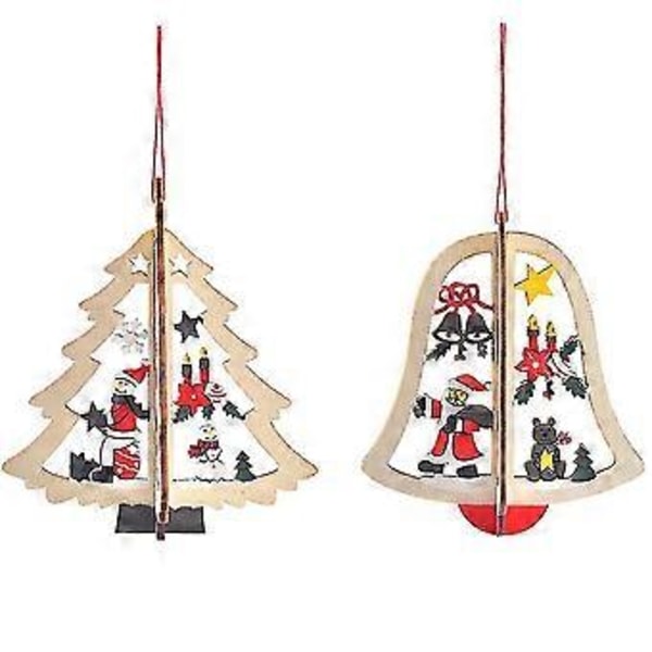 God Jul Skilt, Juletre Hengende Ornament For Kranser Hjem Dekor Inngangsdør Tre