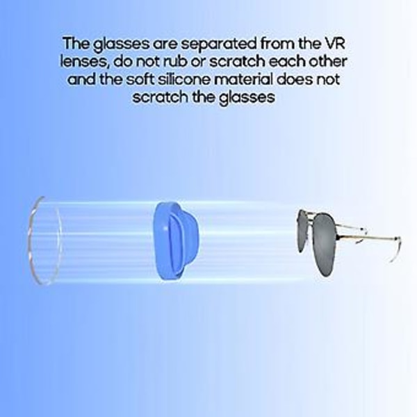 Repskydd VR Glasögon Skydd Glasögonfodral för PS VR2 Headset