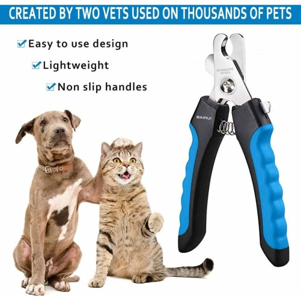 Koiran kynsileikkurit ja raskaat kynsileikkurit suurille koirille, ammattimaiset kynsileikkurit koirille/kissoille, lemmikkieläinten kynsileikkurit turvasuojuksella