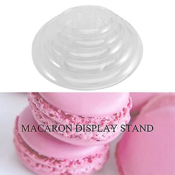 Rund 6-vånings Tårtställ Macaron Display Rack H Verktyg Bröllop