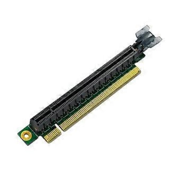 PCIE 16X Riser Card Adapter PCI Express 3.0 PCI-E til PCI-E 16X Slot Konverter 90 Graders Konnektorer til 1U Server