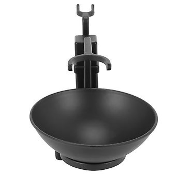 Bath Barber Miesten Metallinen Parranajosetti D - Parrasuti H Hylly + Mukikulho Musta