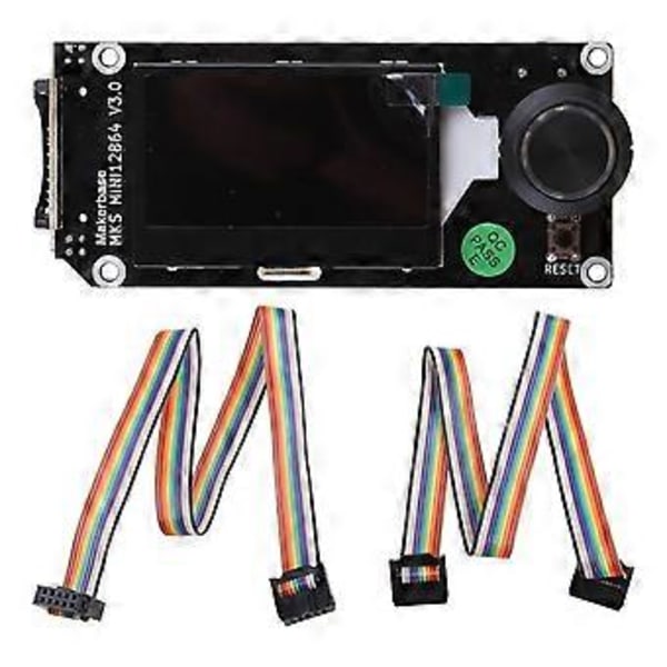 MINI 12864 V3.0 för Smart LCD-skärm RGB Bakgrundsbelyst för Firmware Robin för NANO V2 V3 Klipper Marlin 2.0 Robin E3 D