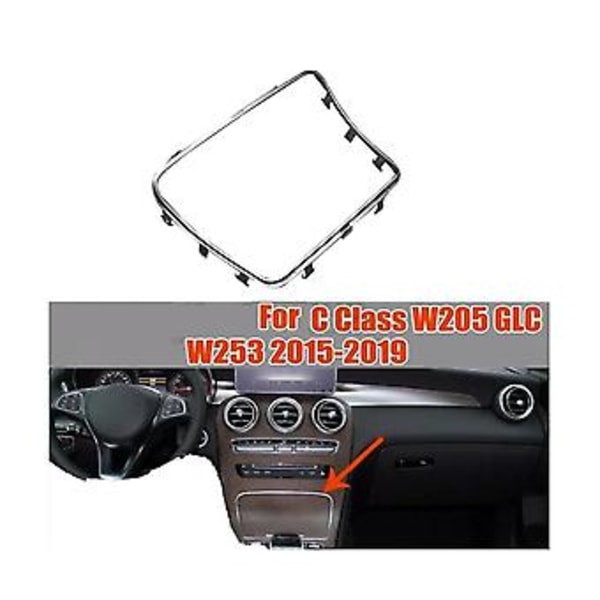 A2056830900 Bil Främre Vattenkopp Ram Krom För W205 C205 C253 2015-2021 Förvaringslåda List