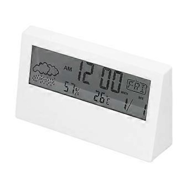 Väckarklocka för hemmet, LCD Väckarklocka Transparent Väckarklocka Digital Väckarklocka Optimal Effektivitet
