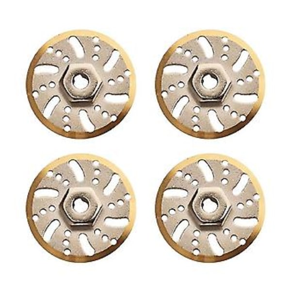 Mässingshjul Hex Adapter Axel Motvikt Bromsskiva För Axial