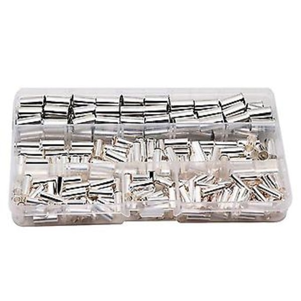 240 stk. Wire Crimp Fitting Ferrules, awg 4, 6, 8, 10 Uisolert Kabelhus Ferrule Pin Cord