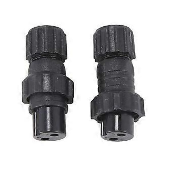 10 Sett GX16 M16 QL16 Plast 16MM Luftfart Plugg Hann Hunn Dokking Panelmontert Kobling 2 Pins