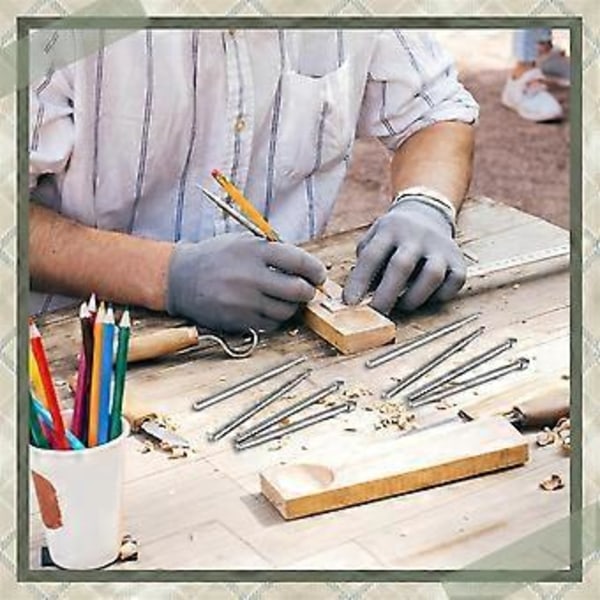 12 st Cylinder Konformade Gravyrstift Set Smyckesstift Set Skaft Smyckestillverkning Steninfattningsstift för Slipning