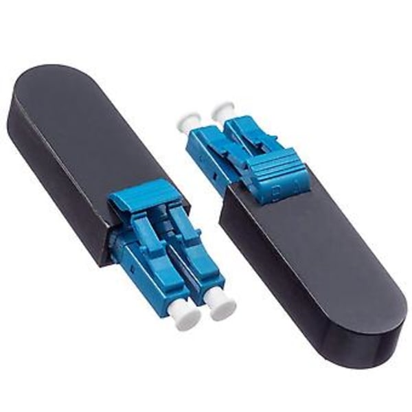 2-pakning Single Mode Lc/upc Fiber Optisk Loopback Adapter Kabel, Singlemode 9/125 Testplugg For Testing