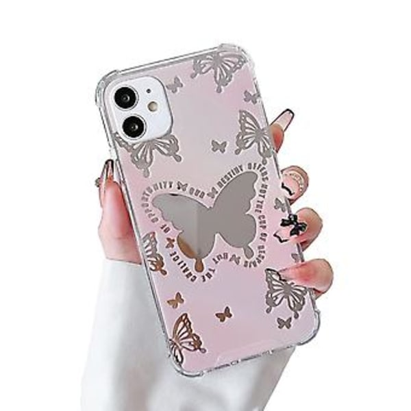 Yhteensopiva Iphone 12 / Iphone 12 Pro -kotelon kanssa - Pinkki