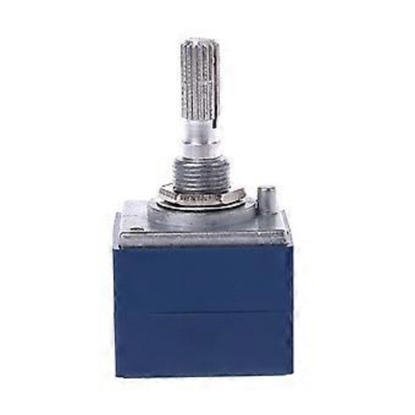 Potentiometer RH2702 8-stiftad tandad delad axel 6MM Precision 27-typ A100K 100K