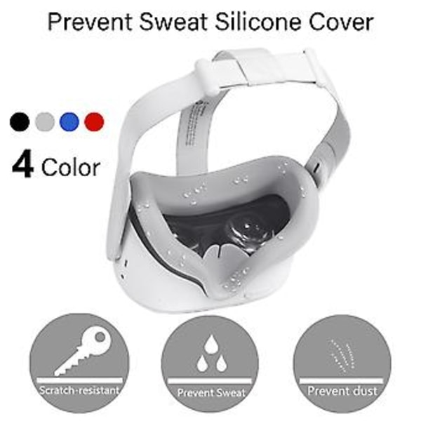 VR Glasögon Skyddskåpa Mjukt Skum Svampskydd för Oculus Quest 2 Headset