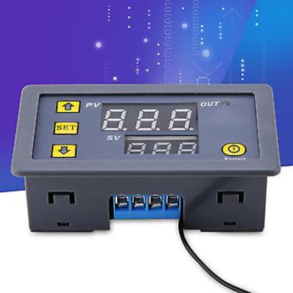 W3230 LED Digital Temperaturkontroller Termostat Switch Sensor Meter (DC24V)