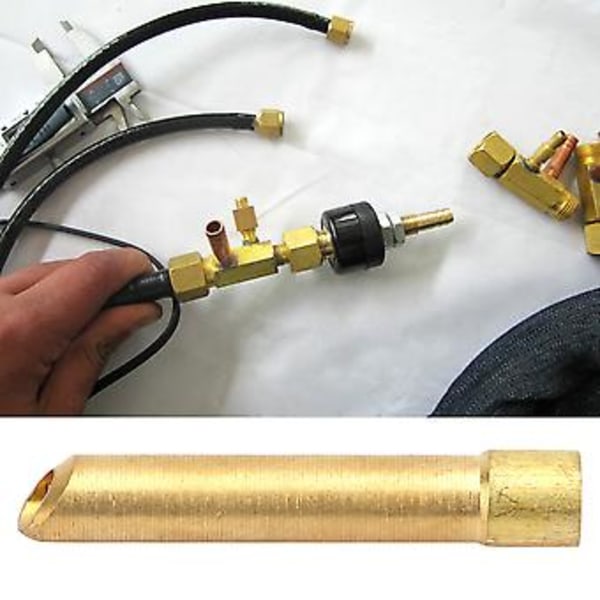 WP-9 TIG Svetshandtag Mässing Spännhylsa Elektronisk Lödningssvetstillbehör (2.4mm & 3 /32)