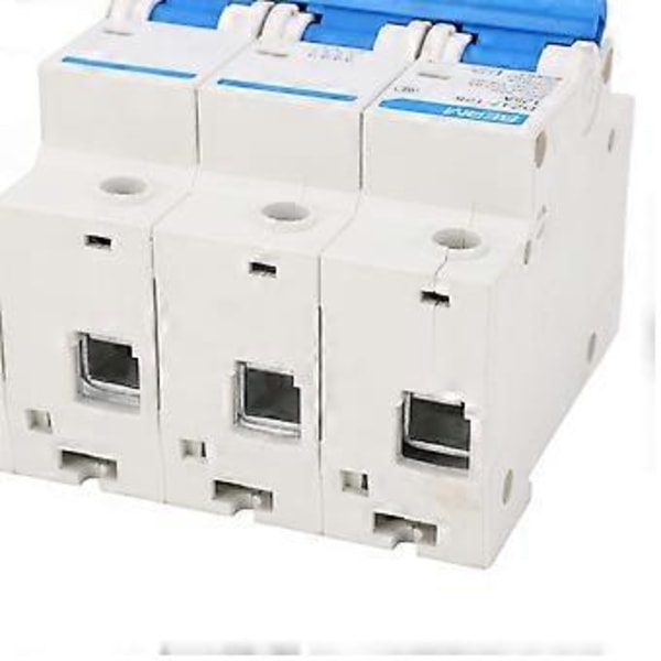125A 4P Miniatyrbrytare 400V Luftströmbrytare PC Flamskyddsmedel Överbelastningsskydd Manuell Omkopplare för Hem och Bostäder