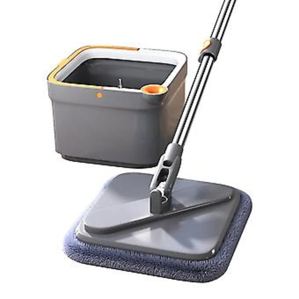 8 st Moppdukar För Mopp Pressmopp Automatisk Separering Roterande Rengöring Golv Moppdynor Duk