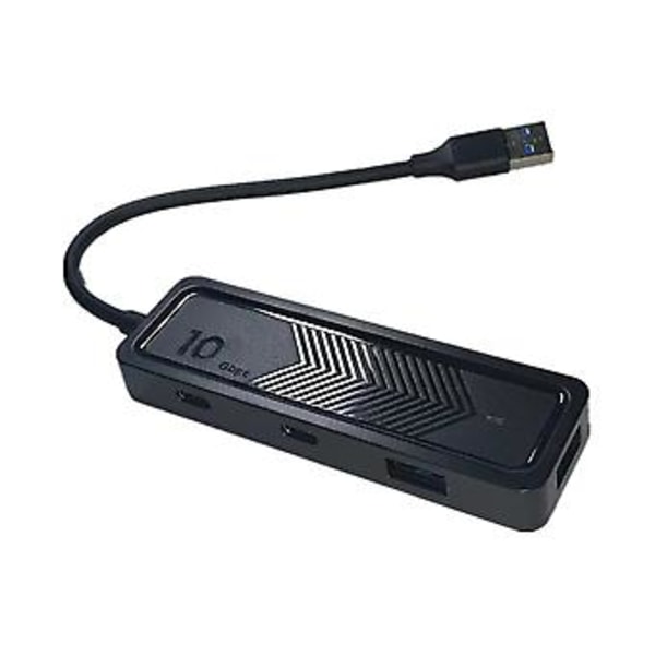 Dator 6-i-1 USB-expander 10 Gbps Snabb Dataöverföring USB-C Splitter USB 3.
