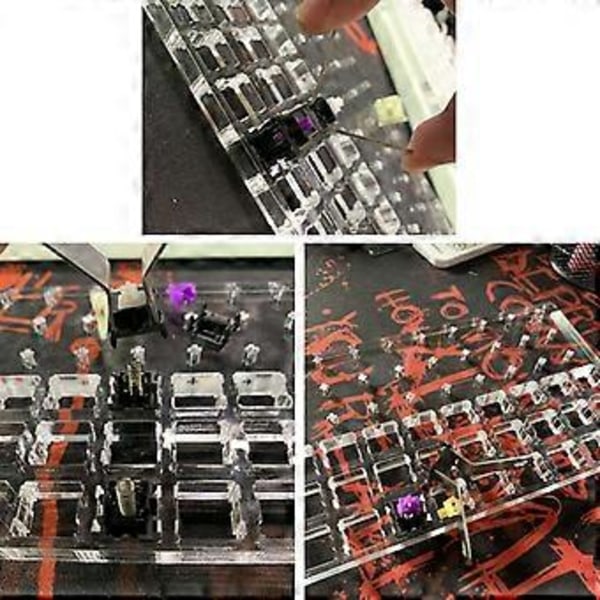 Smørestasjon Bryteråpner For Mekanisk Tastatur Bryteråpner Tester Smøremiddel Modding Stasjon Bord