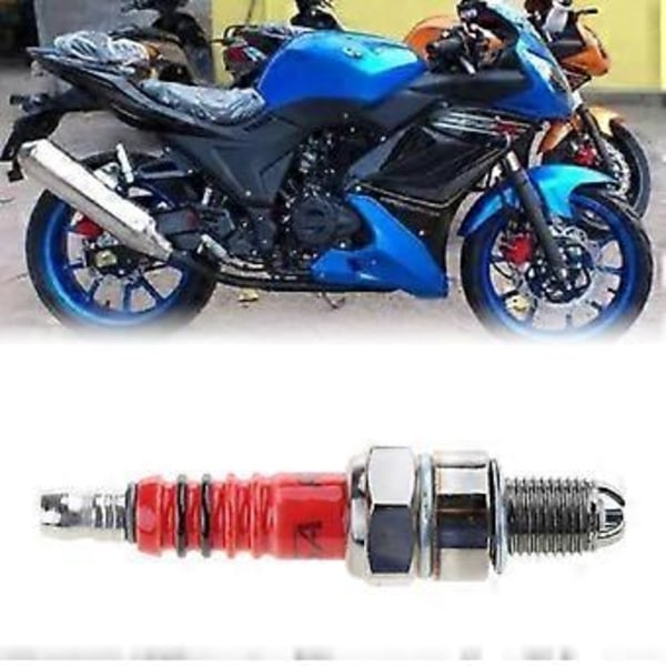 Elektrod A7TC Kompatibel med NGK C7HSA för Tändstift för 50cc 70cc 90cc 110cc 125cc CRF50 DAX ATV Dirt Bikes Scooters