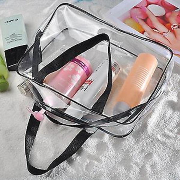 3-in-1 PVC Läpinäkyvät Functal-laukut