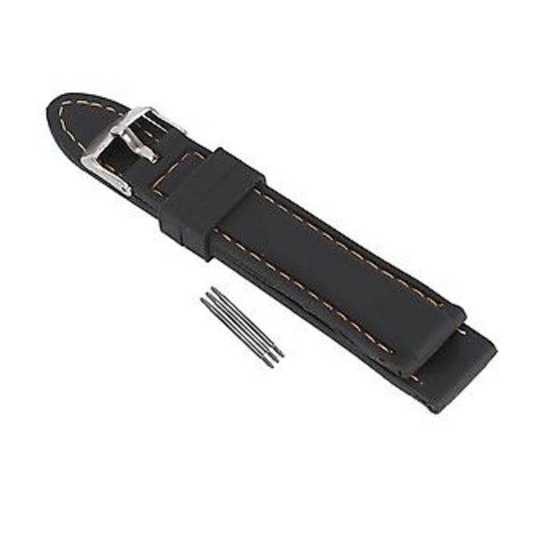 Silikone Urrem Urrem Justerbar Armbåndsur Udskiftningsdel 20mm