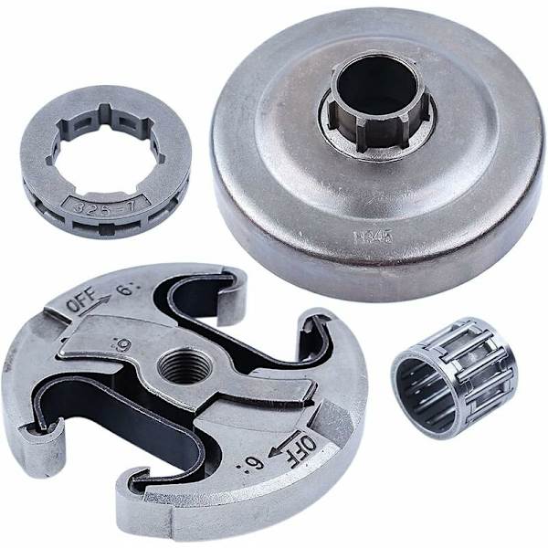 325\"-7T Koblings tromle Kobling Assy Tandhjul Fælg Nåleleje Kit til Husqvarna 340 345 346XP 350 351 353 445 450 E Motorsav