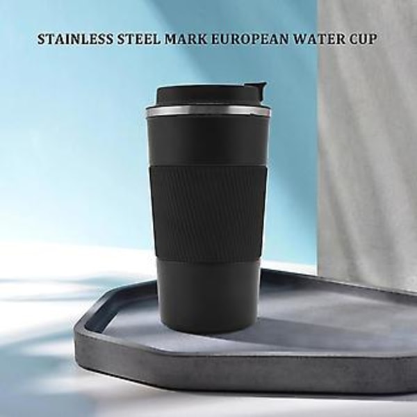 Resemugg Återanvändbara Isolerade Kaffekoppar Vakuumisolering Rostfri Termosflaska För Varma Drycker