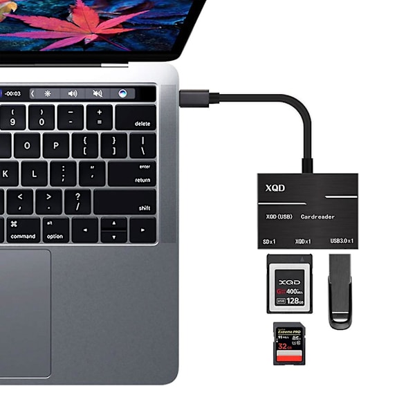 Type-c - Xqd/sd -kortelukija, nopea USB3.0 -kameratietokoneen sovitinsarja