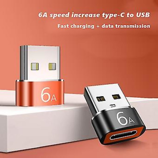 1 st 6a Typ C Till Usb 3.0 Otg Adapter Usb C Hona Till Usb Konverter För ,