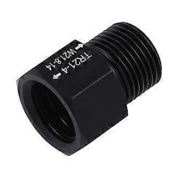 CO2 Cylinder Adapter, T21-4 til W21.8-14 Adapter Konverter til CO2 Cylinder for