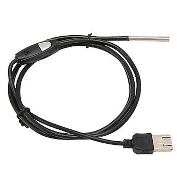 USB-endoskooppi 1080P 3,9 mm kamera IP67 vedenpitävä Type C teollisuusboreskooppi 6 himmennettävällä LEDillä autokorjaukseen, 1 m