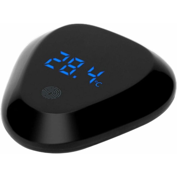 Digitalt akvarie termometer trådløs touch screen akvarie termometer nøjagtig LED display termometer med klistermærke til hjem akvarium baby