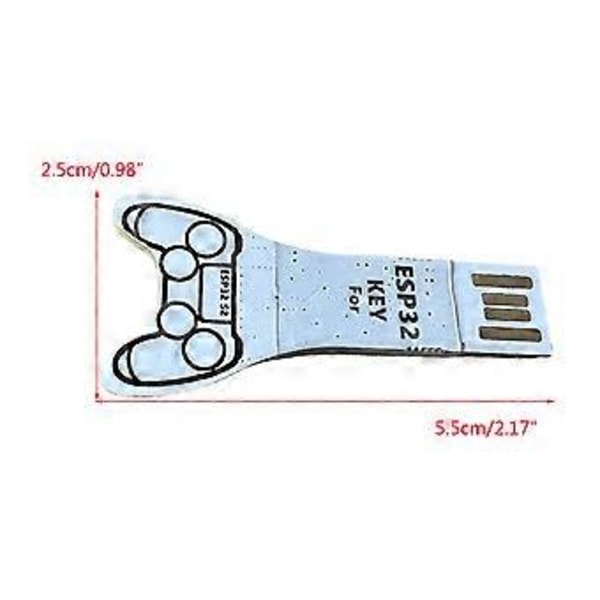 ESP32 S2 avain 9.0.0 PCB-levylle, ei tarvitse kytkeä, helppo käyttää, kirjoita ohjelmistokehityskortti, sisäänrakennettu U-levy 9.00:lle