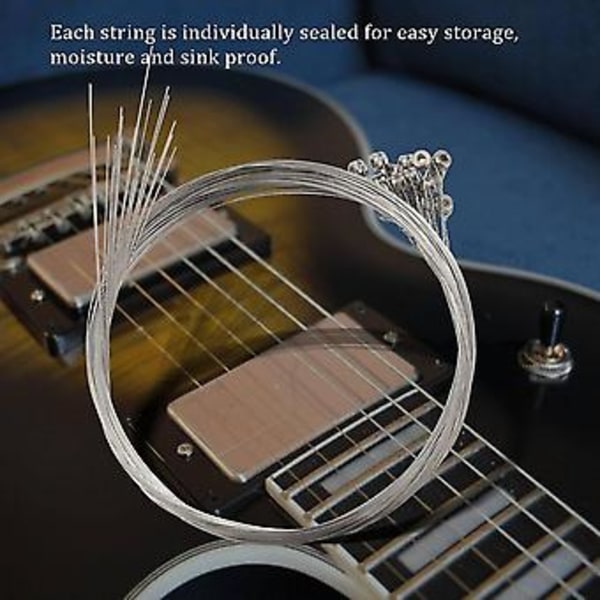 20x Enkel Elektrisk Guitarstreng Bulk .011 Høj E (medium) 11 Gauge