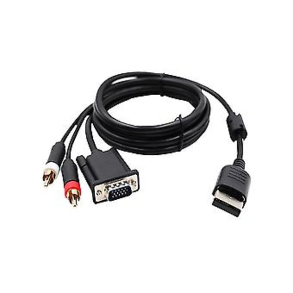 VGA-kabel for Cast High Definit + 3,5 mm til 2-adapter