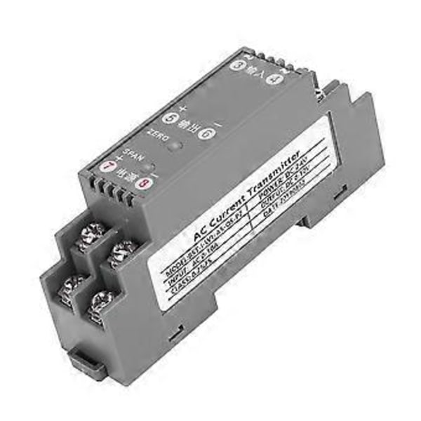 AC Strömsensor Transmitter Mellanspänningsutrustning Industriellt Tillbehör DC 24V Strömförsörjning