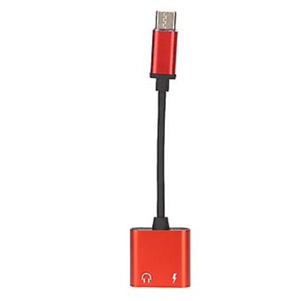 Hörlursadapter, 2 i 1 Hörlurskonverterare Headsetadapter Exceptionellt Värde