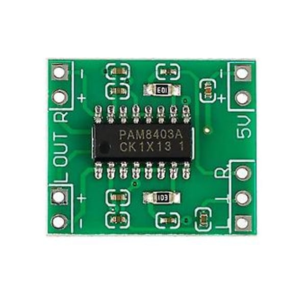 10 kpl Pam8403 Moduuli Super Mini Digitaalinen Vahvistinlevy 2 X 3w Luokka D Digitaalinen 2.5v - 5v Vahvistin