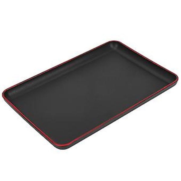30*20 cm rektangulær bakke i japansk stil, serveringsbakke i plastik til restaurant, hjem og hotel