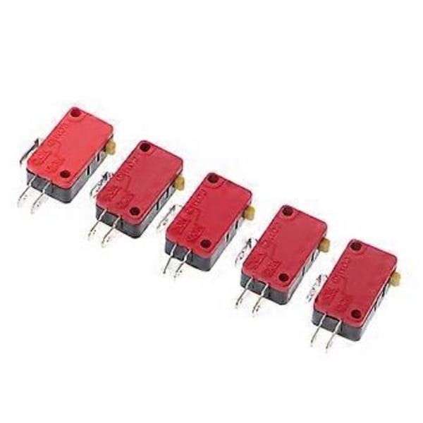 5 st/set 5 färger 60mm Rund Tryckknappsbrytare För Spelare Arkad Joystick