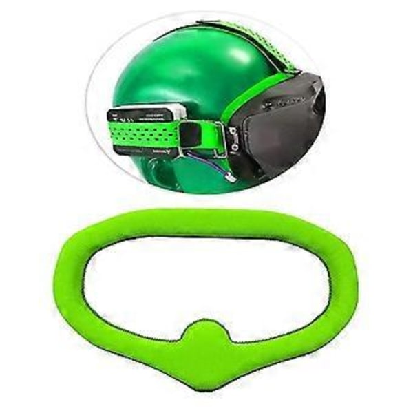 Mjuk Hudvänlig Tygskum Vaddering Tillbehör För Dji Fpv Goggles, Lätt Att Byta - Blå Grön