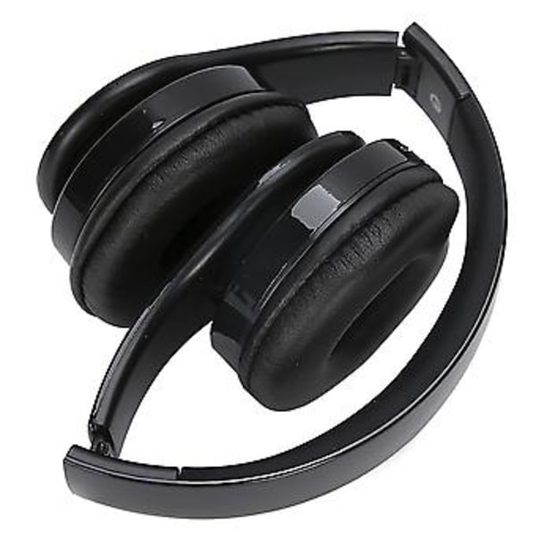 Bluetooth 5.0 Kuuloke Langaton Over Ear Stereo Headset Mikrofoni Pelikuulokkeet Musta