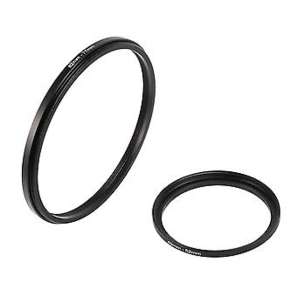 18 kpl 37-82 mm 82-37 mm Step Up Down -rengassuodatin kaikkiin kamera-DSLR-kameroihin 37 49 52 55 58 62 67 72