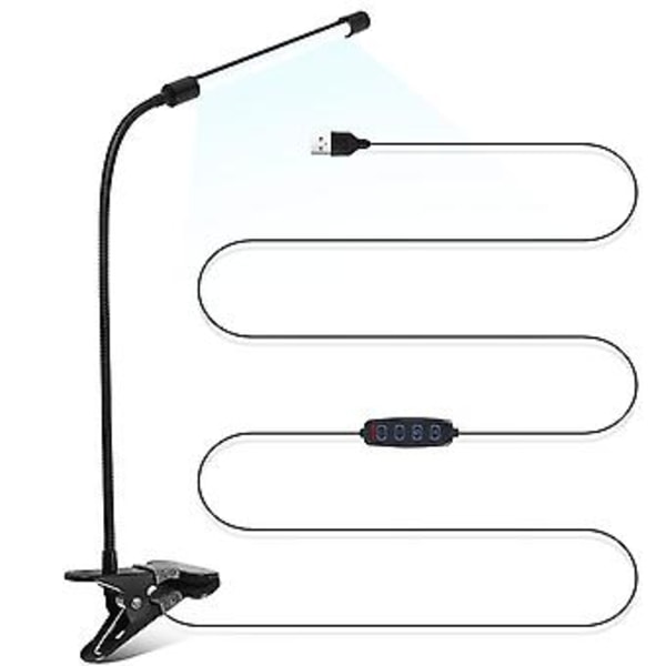 8W LED-kiinnityslamppu, 3 tilaa, 2 m kaapeli, 10 S