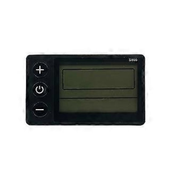 LCD-S866 Elektrisk Cykel Färg LCD Display Instrument 24V 36V 48V Elektrisk Cykel Modifiering, SM Kontakt