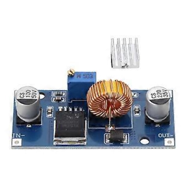 Nedtrappningsmodul 24V 12V 9V 5VDC till för DC 4V-38V till 1.25V-36V 5A