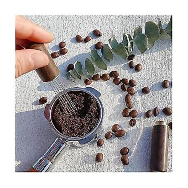 Espresso-kahvisekoitin, espresson jakelutyökalu, kannettavat espresson jakelutyökalut, 6 neulaa W