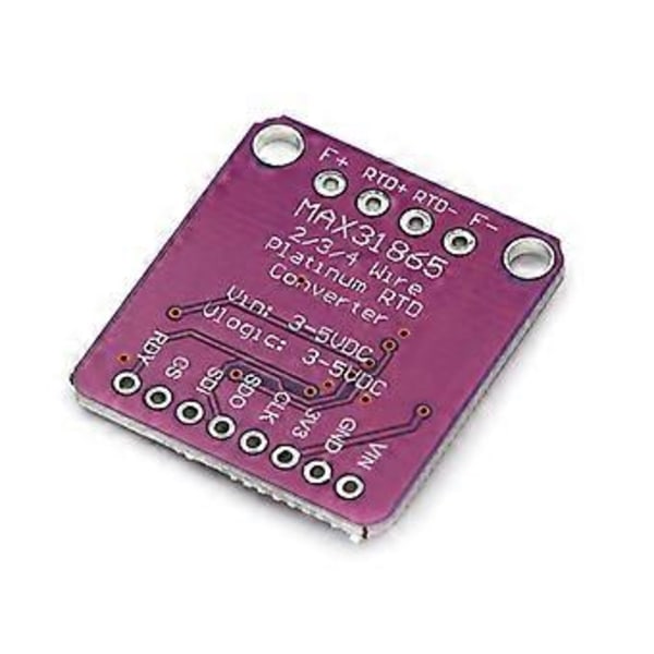 PT100 till PT1000 MAX31865 RTD Temperatur Termoelement Sensor Förstärkarmodul Kit för DIY Elektronik