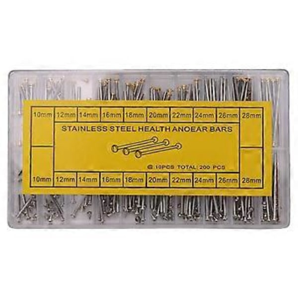 1 Låda Klockreparationsverktyg Set Kit Klockarmbands Skruvar Sortiment Rör Friktionsstift Lås Remmar Armband Nitar Ändar 10Mm-28Mm